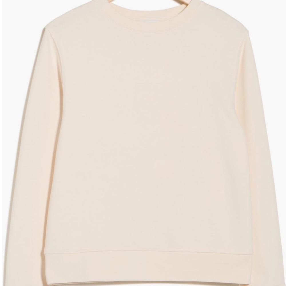 Vince Cream Women's Sweatshirt - Picture 4 of 7